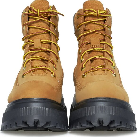 Timberland Women's Sky 6-Inch Lace Up Boot Combat Boots, Size 6.5 Wheat Nubuck - Picture 12 of 15